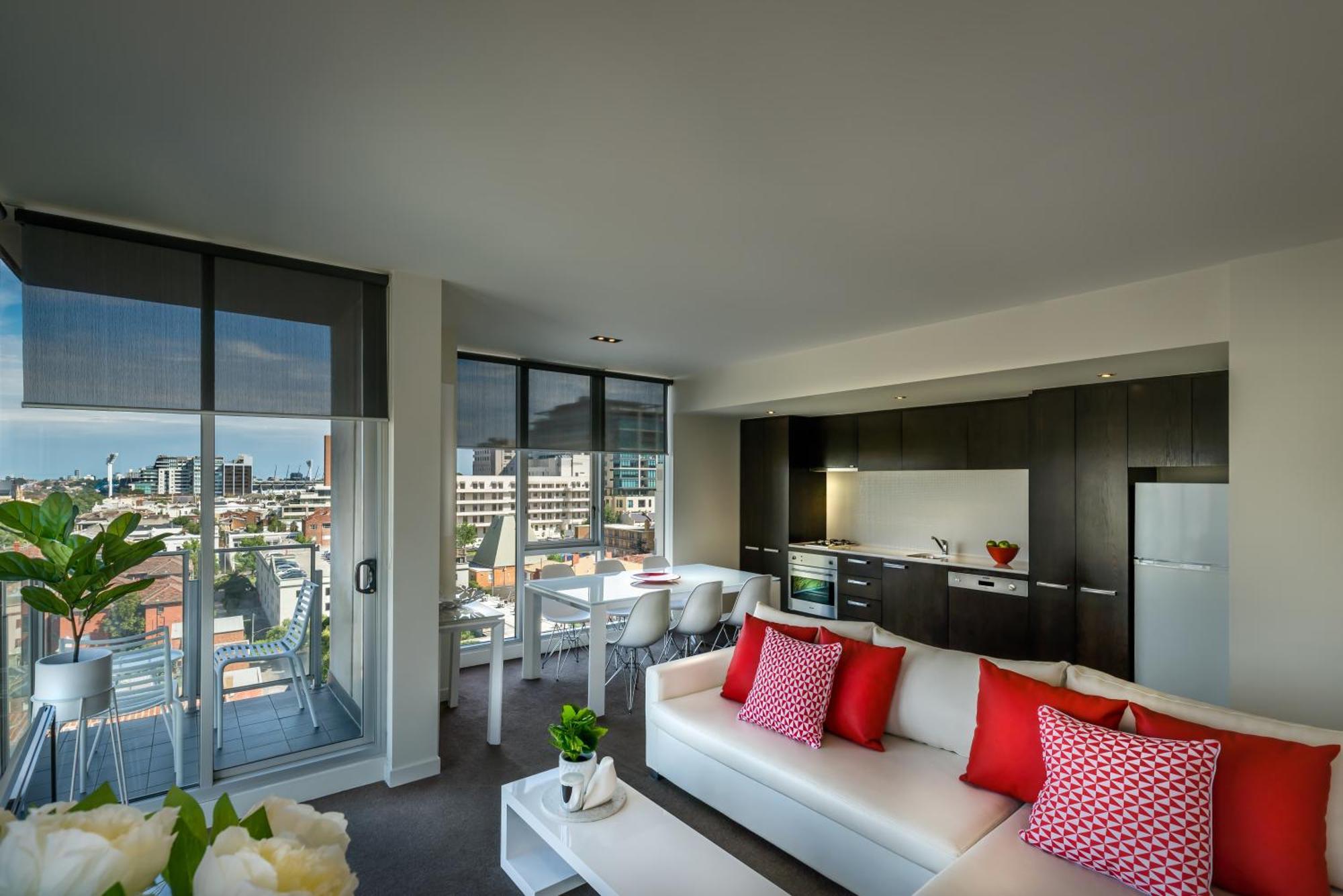 Adele Apartment Hotel East Melbourne Eksteriør billede
